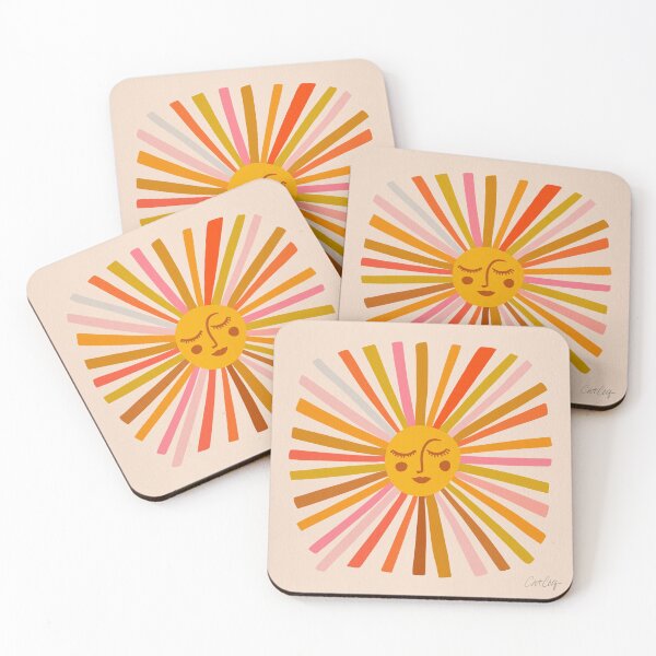 Item preview, Sunshine – Retro Ochre Palette designed and sold by Cat Coquillette.