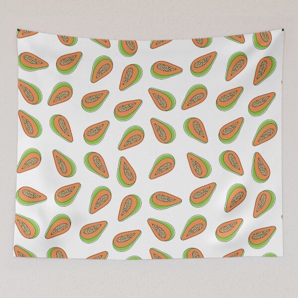 Item preview, Papaya pattern design designed and sold by GulArt.