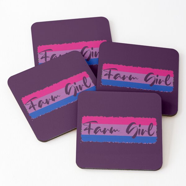 Item preview, Bi Flag Farm Girl designed and sold by LochNestFarm.