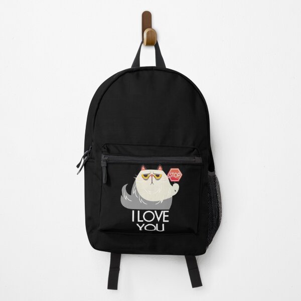 Cat I Love You Backpack
