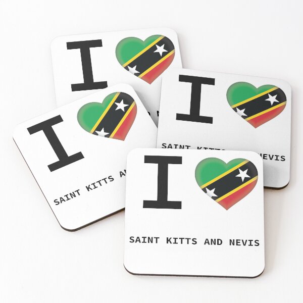 Item preview, I HEART SAINT KITTS AND NEVIS designed and sold by Mxdesign888.