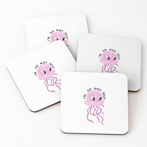 Item preview, Funny jealous jellyfish cute design  designed and sold by Christina  Vrelli.