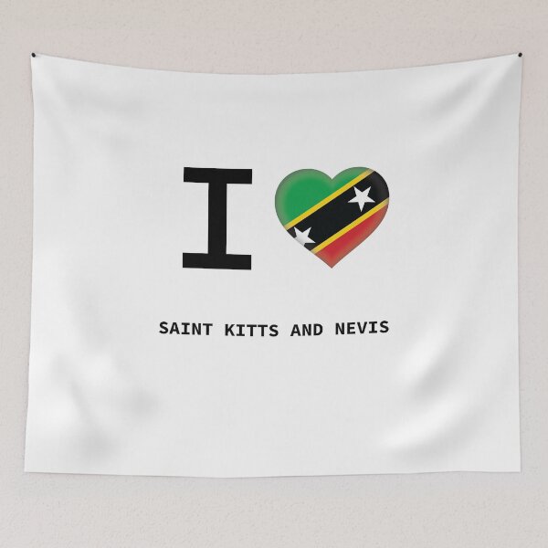 Item preview, I HEART SAINT KITTS AND NEVIS designed and sold by Mxdesign888.