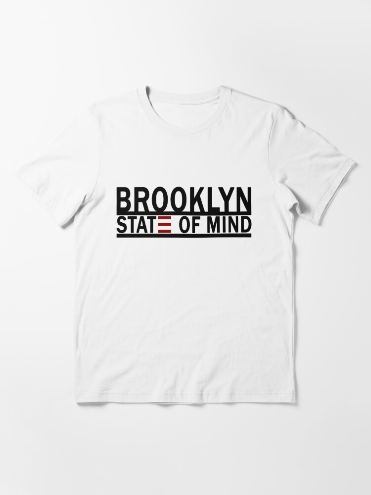 NBA Brooklyn Nets T-Shirt Men's Long Sleeve Grey Black White