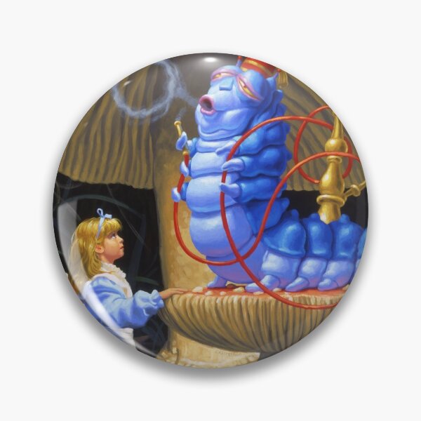 Item preview, Alice in wonderland - Who Are You? designed and sold by spiderwebart.