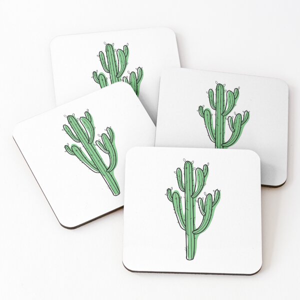 Item preview, Green Cartoon Cactus Illustration designed and sold by dooodles.