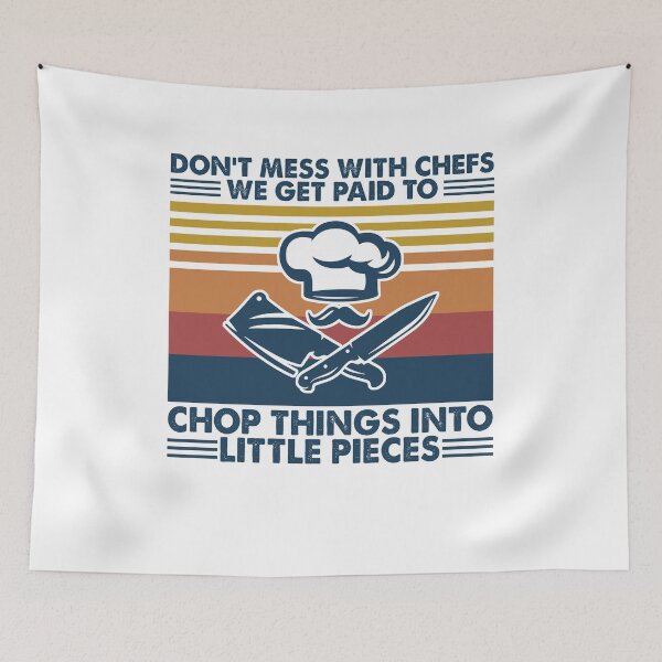 Item preview, Don't Mess With The Chef Cooking Vintage designed and sold by JohnsonEdwards.