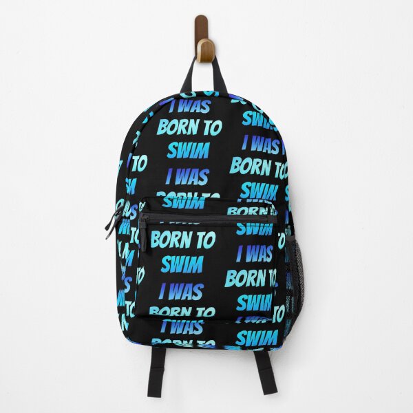 Item preview, I Was Born To Swim designed and sold by Water Sports and Safety.