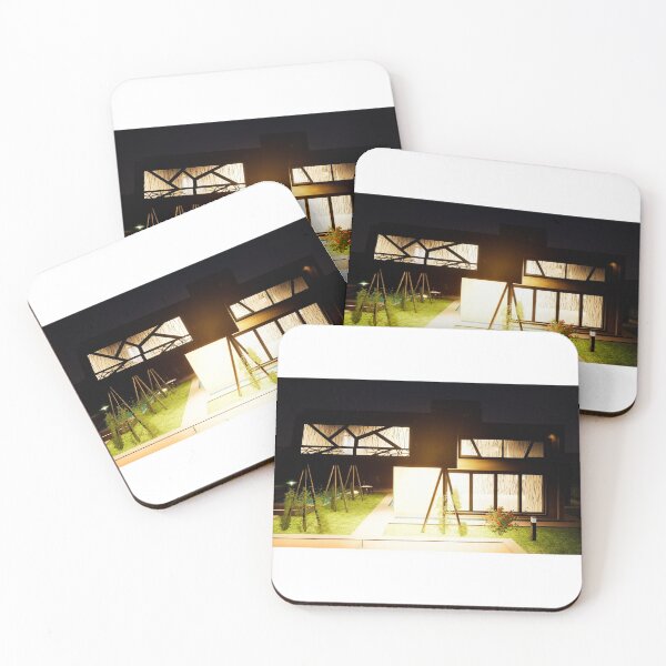 Item preview,  cute 3d villa ,sketchup ,Realistic Rendering, architecture ,  Beautiful ,  graphic design ,High Resolution Images , night view , gift idea for art lover designed and sold by MimiouchB.
