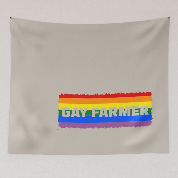 Item preview, Growing Pride: "Gay Farmer" designed and sold by LochNestFarm.