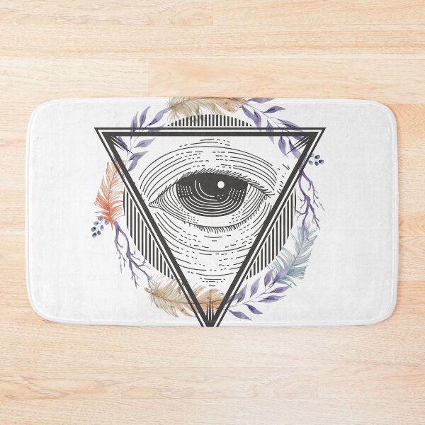 Item preview, All Seeinng Eye and Feathers designed and sold by Ninjawhere.