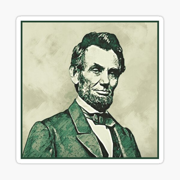 Honest Abe Sticker