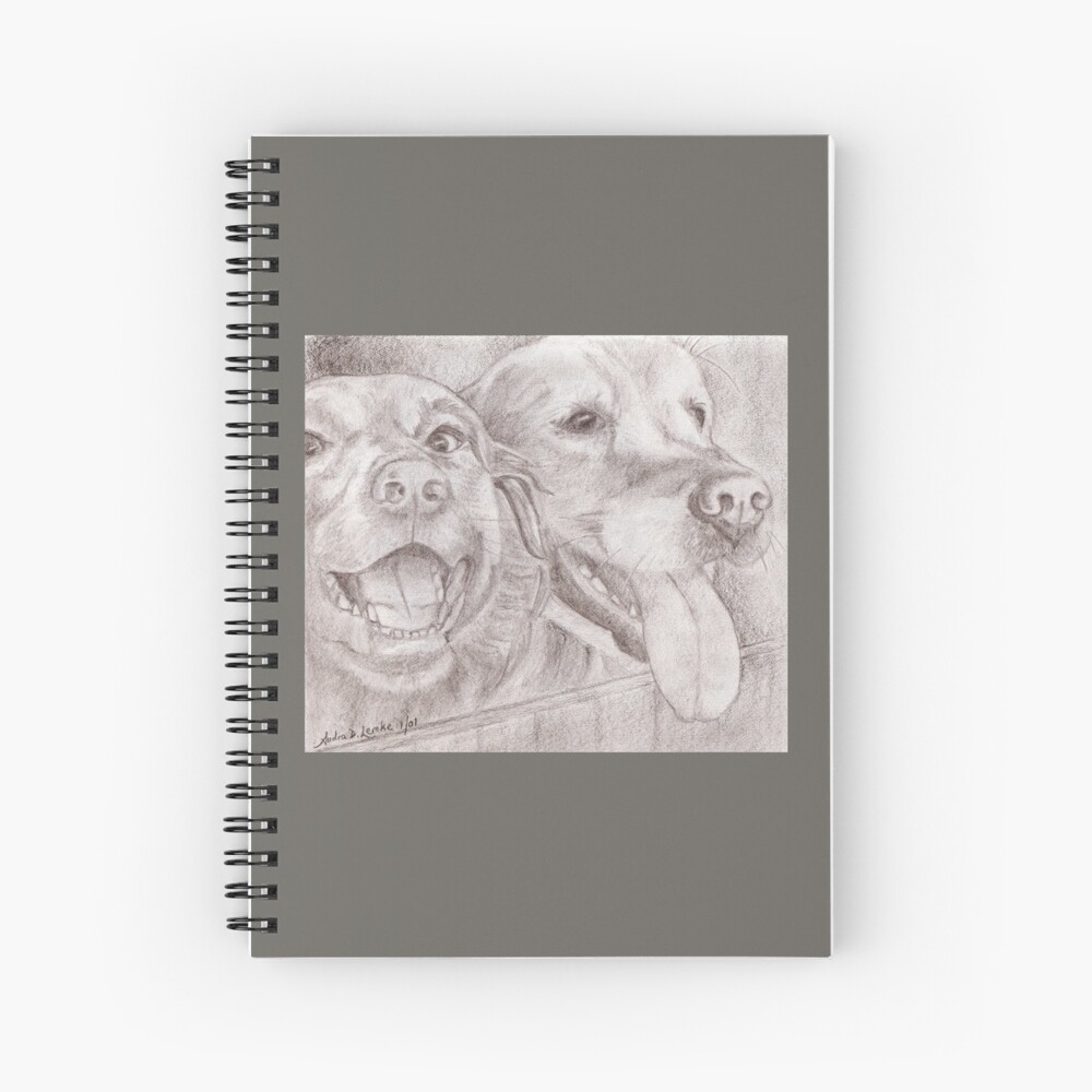 Item preview, Spiral Notebook designed and sold by artbyaud.