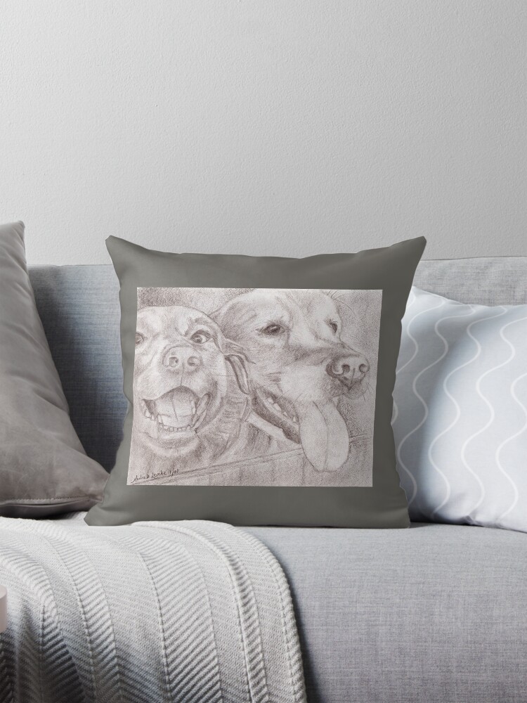 Item preview, Throw Pillow designed and sold by artbyaud.