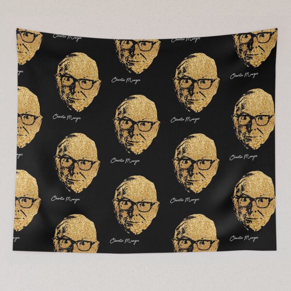 Item preview, Charlie Munger portrait designed and sold by madkitten.