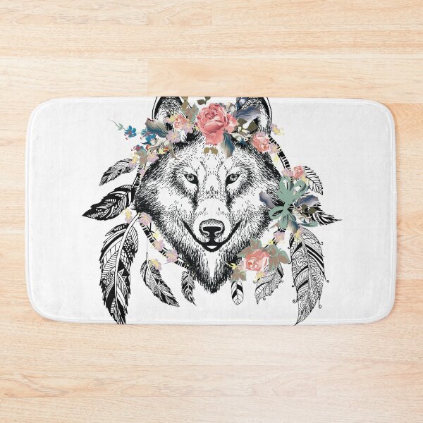 Item preview, Wolf and Feathers designed and sold by Ninjawhere.