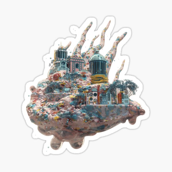 Leaving to a destination Sticker