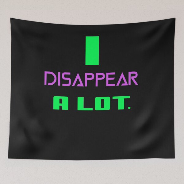Item preview, I Disappear A lot- magician pun designed and sold by TheMagicKrew.