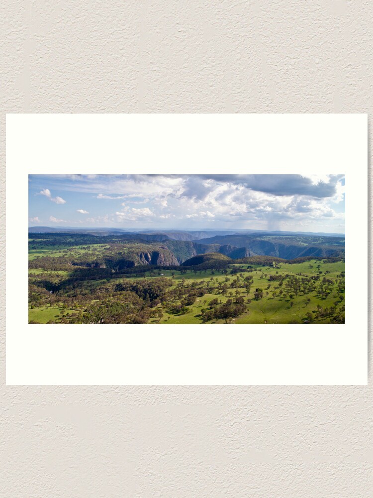 Alternate view of Wollomombi Falls Gorge Art Print
