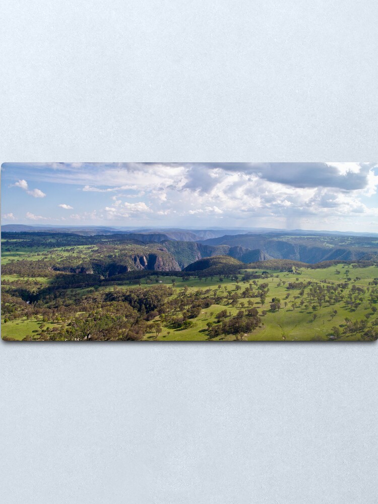 Alternate view of Wollomombi Falls Gorge Metal Print