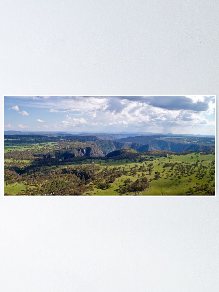 Alternate view of Wollomombi Falls Gorge Poster