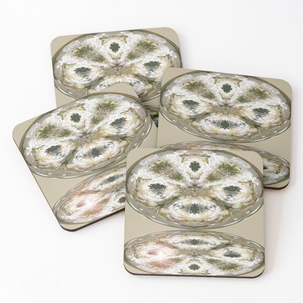 Item preview, Crepe Myrtle Oyster Shell On The Half Log designed and sold by Mark Polk.