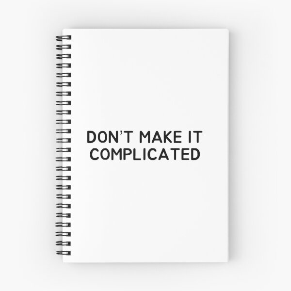 Item preview, Don’t make it complicated designed and sold by Maggie123105.