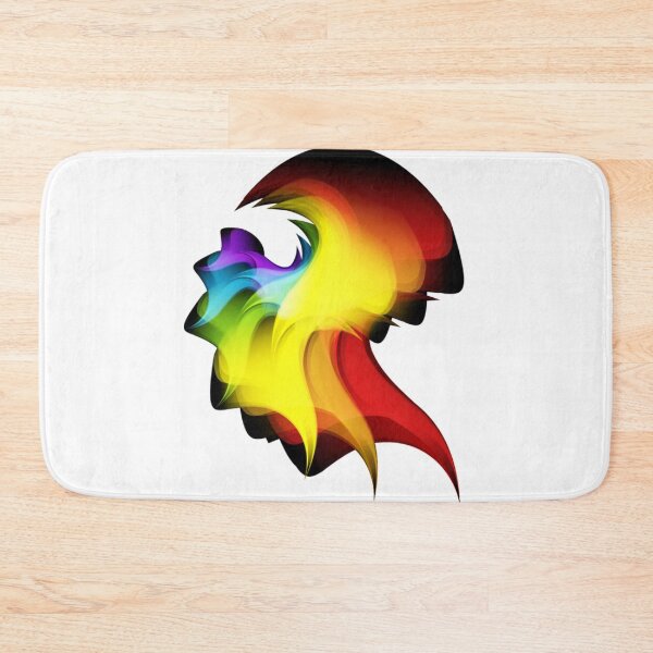 Item preview, 4d rainbow white designed and sold by NOX124.