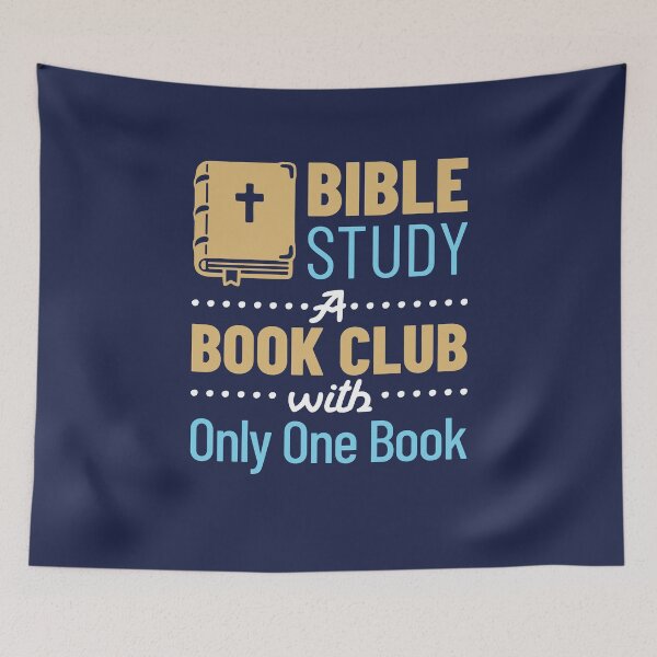 Item preview, Bible Study A Book Club With Only Book designed and sold by jaygo.