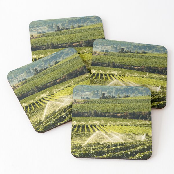 Item preview, Agriculture Irrigation Sprinkler Okanagan Vineyard designed and sold by Kevin Miller Photography.
