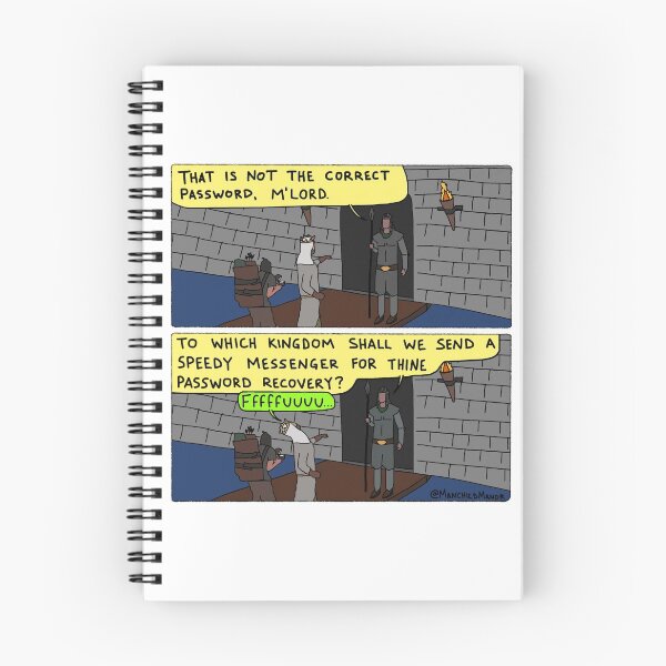 Item preview, Monty Python Password Recovery designed and sold by ManchildManor.