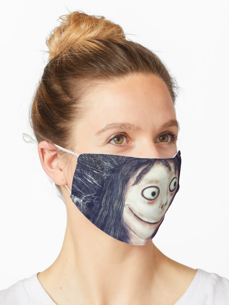 Andere plaatsen antenne Verslaggever momo" Mask for Sale by ParyDarian | Redbubble