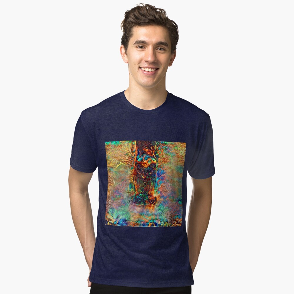 Item preview, Tri-blend T-Shirt designed and sold by blackhalt.