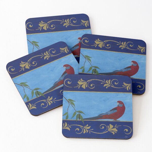 Item preview, CRIMSON ROSELLA designed and sold by penartvt.