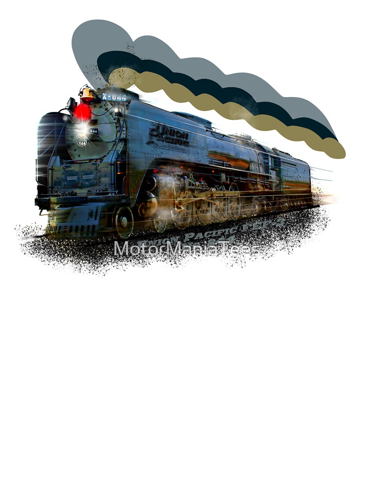 Gorgeous Vintage Railroad Steam Locomotive Fef3 844 By Motormaniac Baby One Piece By Motormaniatees Redbubble