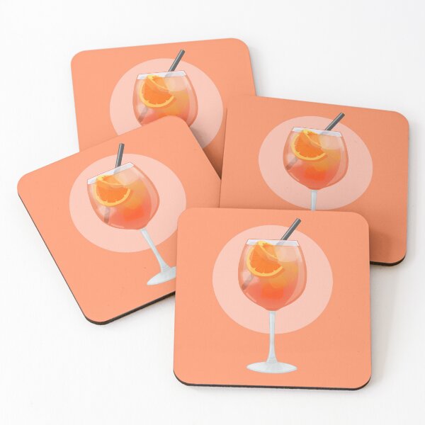 Aperol Spritz Untersetzer (4er Set)