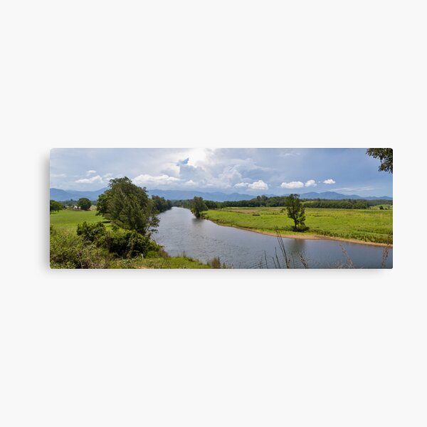 The River Canvas Print