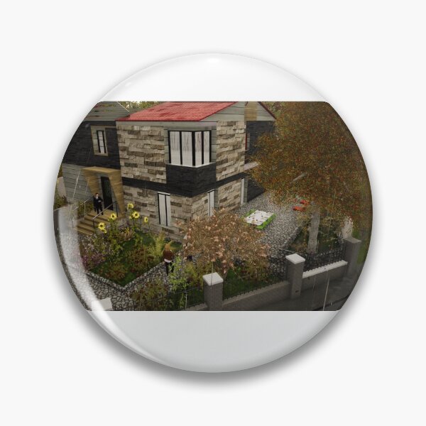 Item preview,   cute 3d villa ,sketchup ,Realistic Rendering,autumn, architecture ,  Beautiful ,  graphic design ,High Resolution Images , sustainable development  , gift idea for art lover designed and sold by MimiouchB.