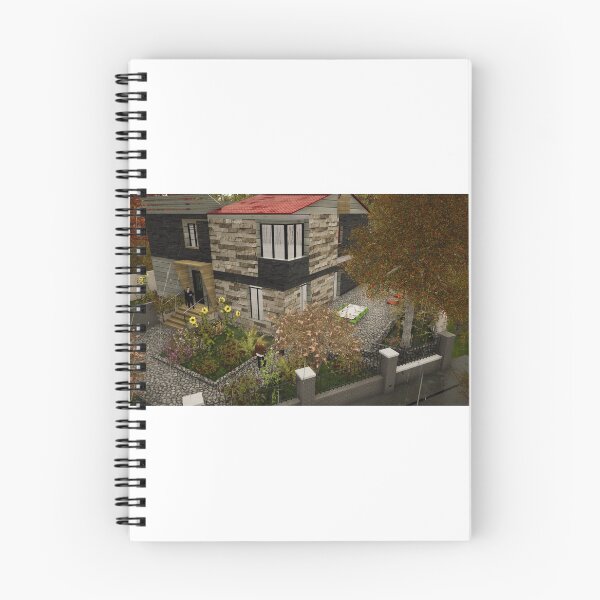 Item preview,   cute 3d villa ,sketchup ,Realistic Rendering,autumn, architecture ,  Beautiful ,  graphic design ,High Resolution Images , sustainable development  , gift idea for art lover designed and sold by MimiouchB.