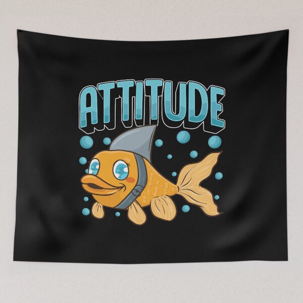 Item preview, Attitude Of A Shark Funny Self Confidence Pun designed and sold by perfectpresents.