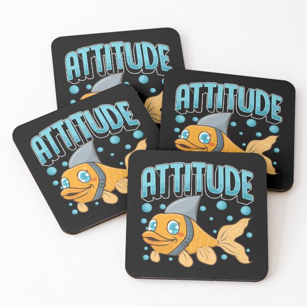 Item preview, Attitude Of A Shark Funny Self Confidence Pun designed and sold by perfectpresents.