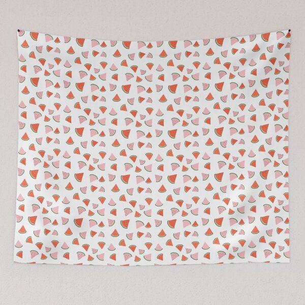 Item preview, Hand drawn pattern with red slice  of watermelon.  designed and sold by Eshka.