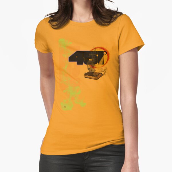 farenheit 451 Fitted T-Shirt