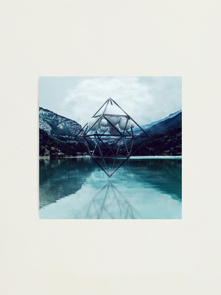 Alternate view of Above the lake Photographic Print