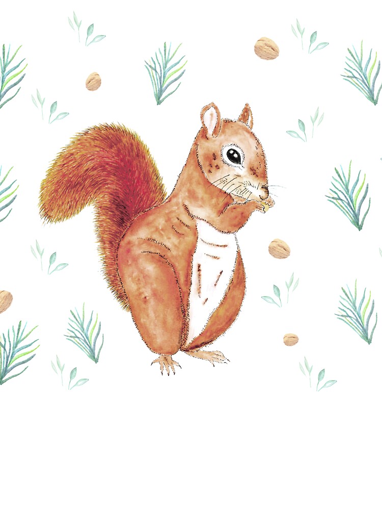 Autumn Squirrel Art Project for Kids with Printable Art Lesson Plans - Ms  Artastic