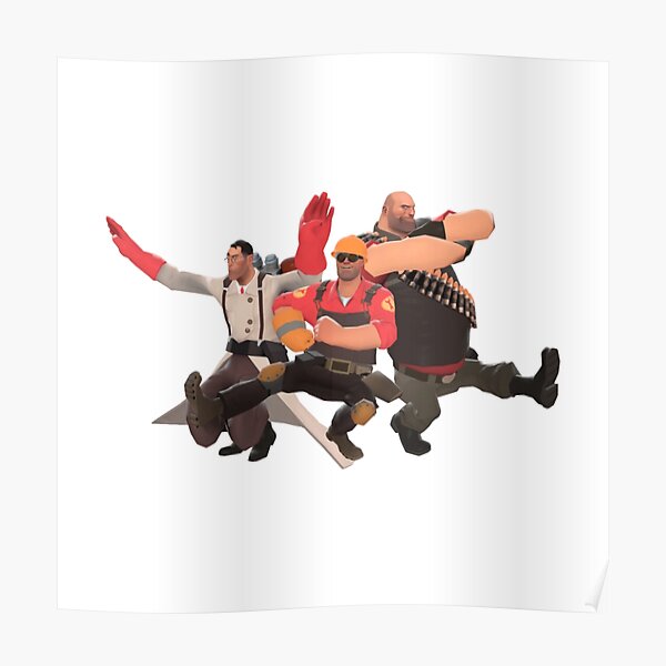 Dancing Emotes Posters Redbubble