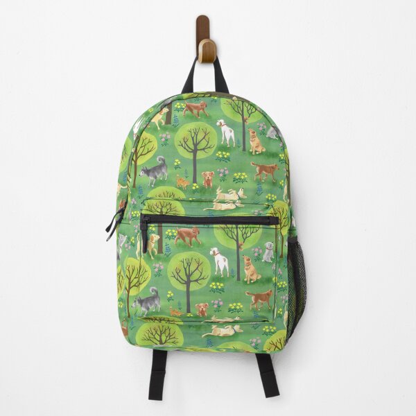 Item preview, Dog Park Days with Dogs, Cats, Squirrels, Trees and Flowers designed and sold by vinpauld.