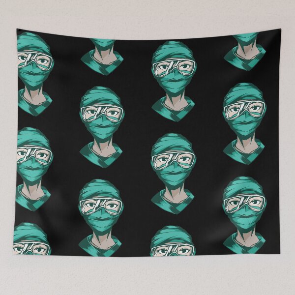 Item preview, nurse face mask  designed and sold by pirminio.
