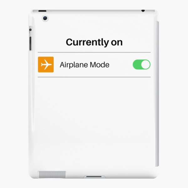 Air Plane Mode Ipad Case Skin By Creativeunds Redbubble - roblox id for airplane mode