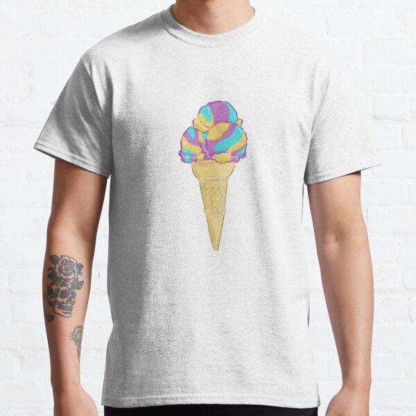 Moon Mist Ice Cream Cone with Sprinkles Classic T-Shirt